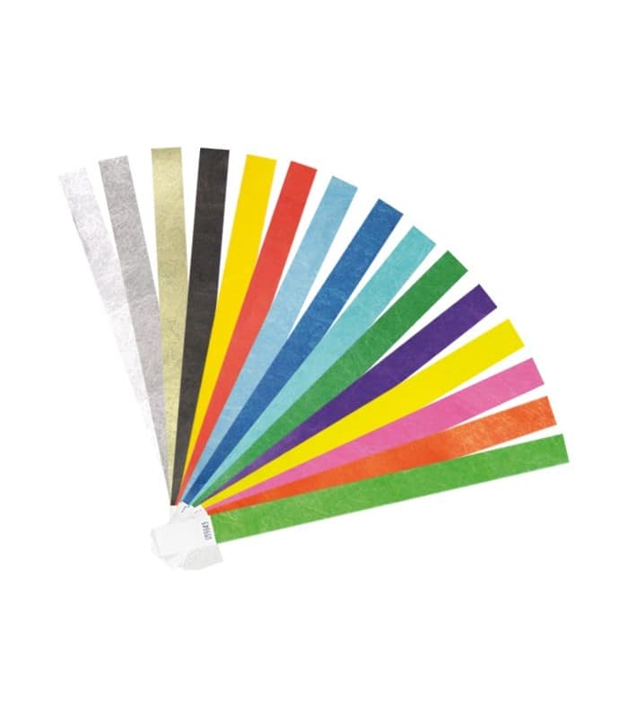 braccialetti in tyvek braccialetti in tyvek