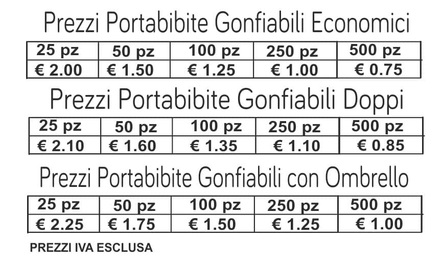 prezzi portabibite gonfiabili da piscina prezzi portabibite gonfiabili da piscina