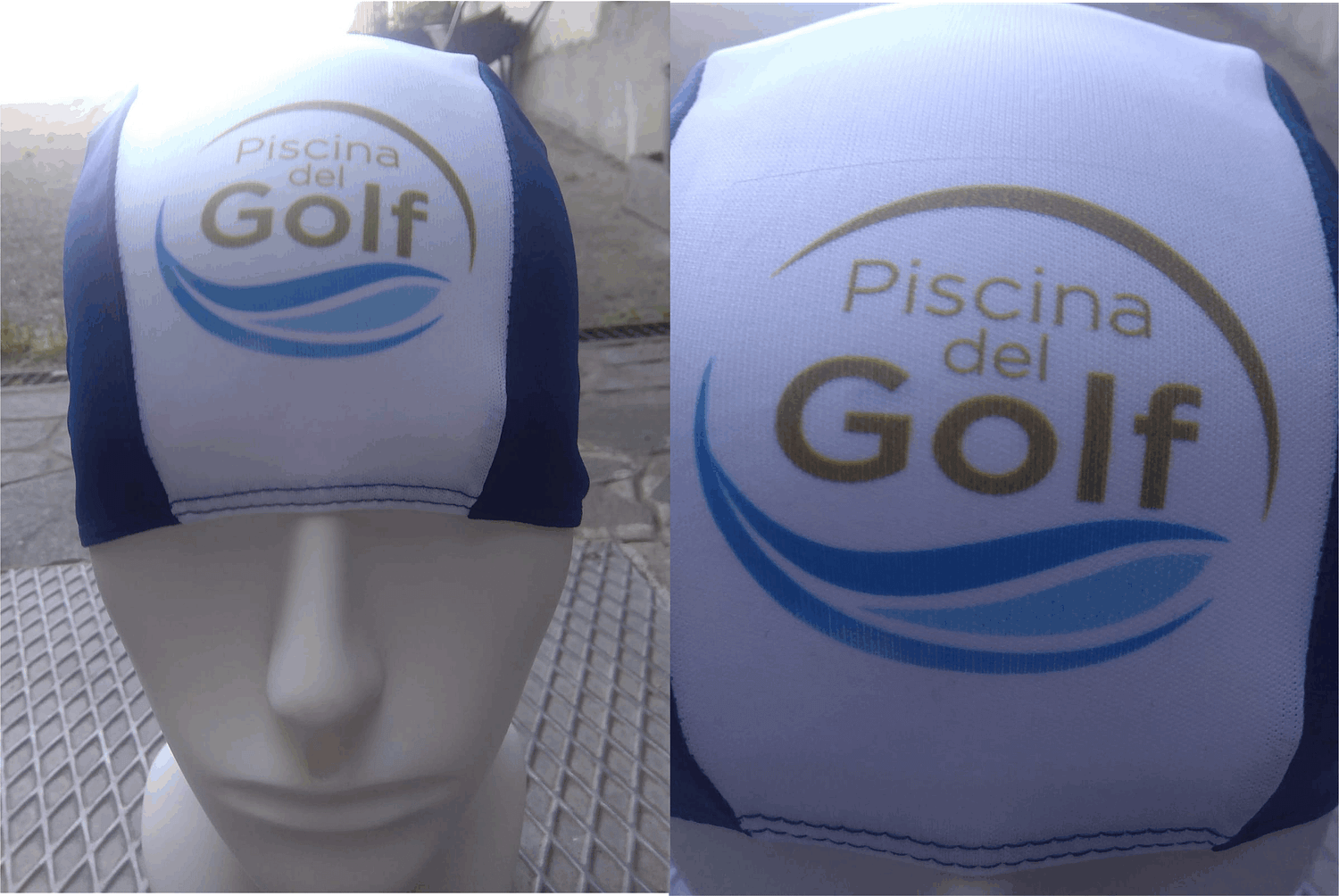 Modello di cuffia personalizzato golf Modello di cuffia golf