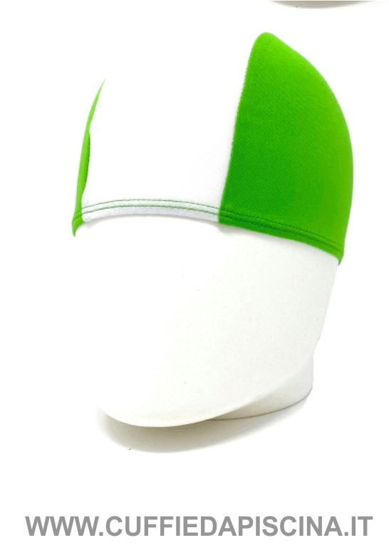 cuffia da piscina bianco verde cuffia da piscina bianco verde