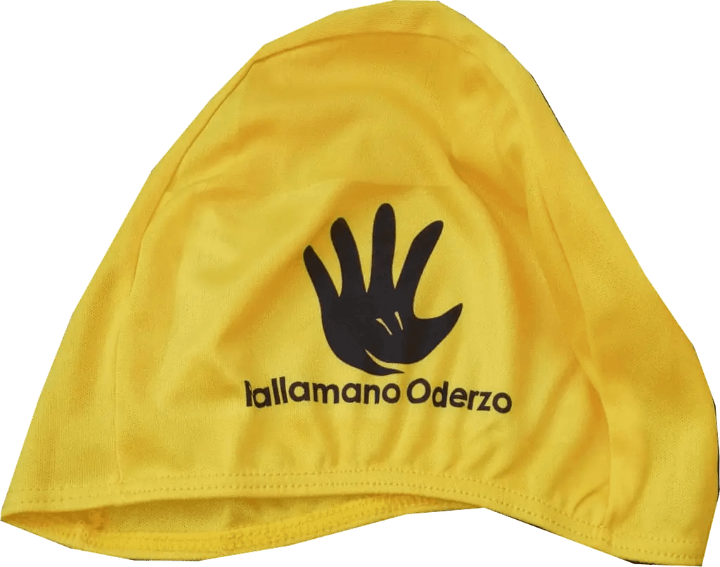 2 Cuffie Da Nuoto In Poliestere Per Bambini Junior - Colori Misti, Tessuto Asciuga Rapido
