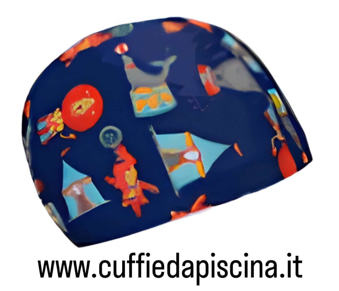 cuffie da piscina da bambino fantasia circo blu cuffie da piscina da bambino fantasia circo