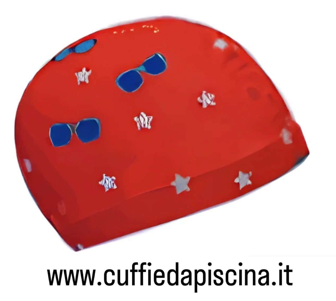 cuffie da piscina da bambino fantasia rossa personalizzata cuffie da piscina da bambino fantasia rossa