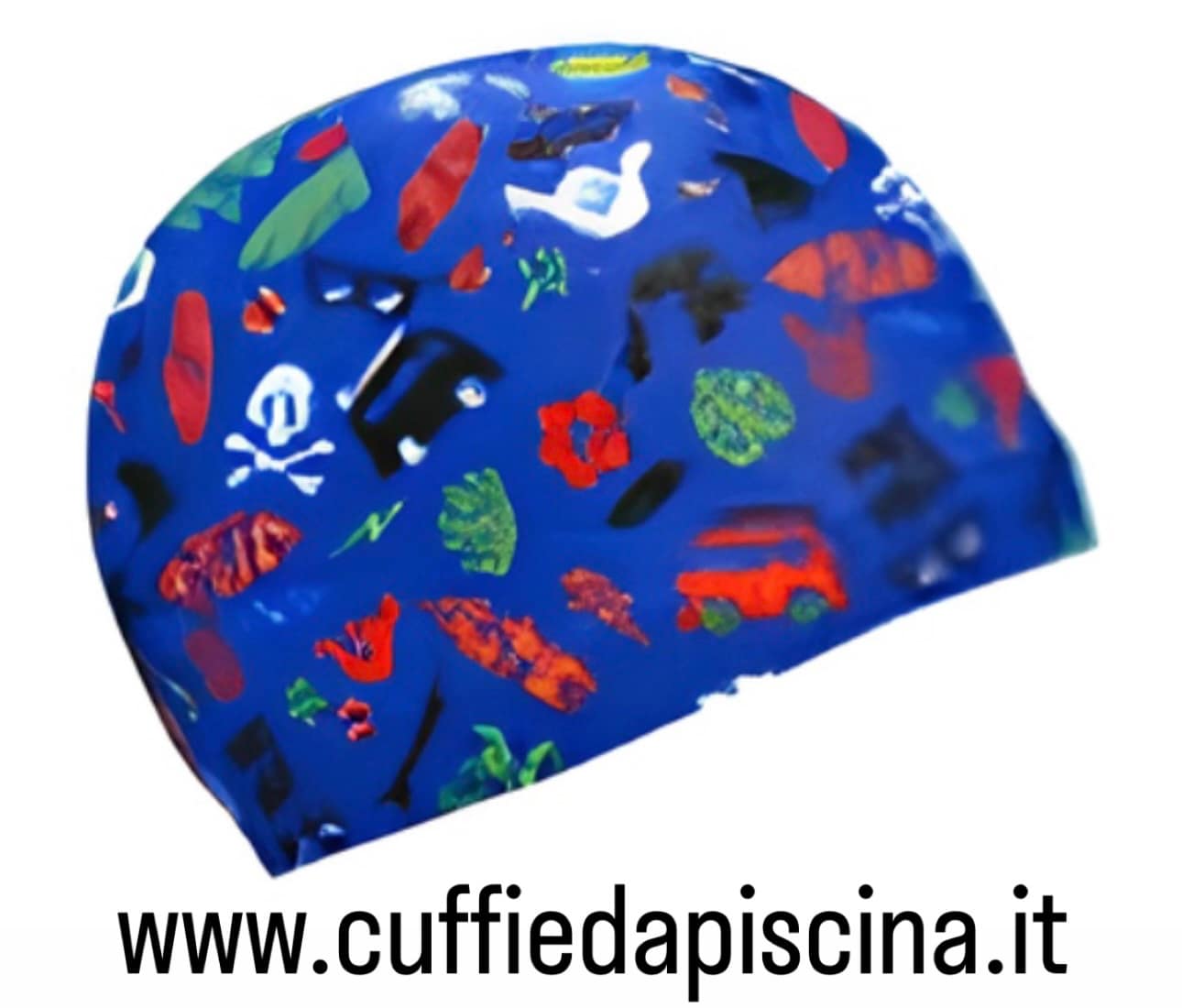 cuffie da piscina da bambino fantasia personalizzata blu cuffie da piscina da bambino fantasia blu