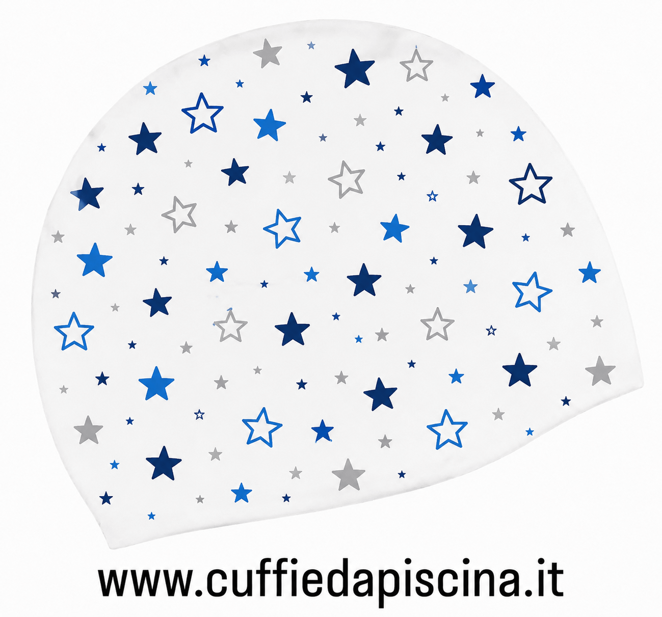cuffie da piscina da bambino fantasia STELLINE BIANCA cuffie da piscina da bambino fantasia STELLINE