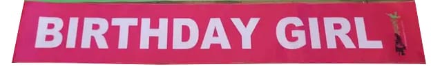 Fascia da Miss Birthday Girl personalizzata Fascia da Miss Birthday Girl