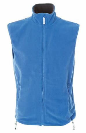 gilet in pile celeste gilet in pile celeste