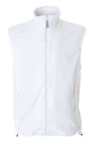 gilet pile bianco gilet pile bianco