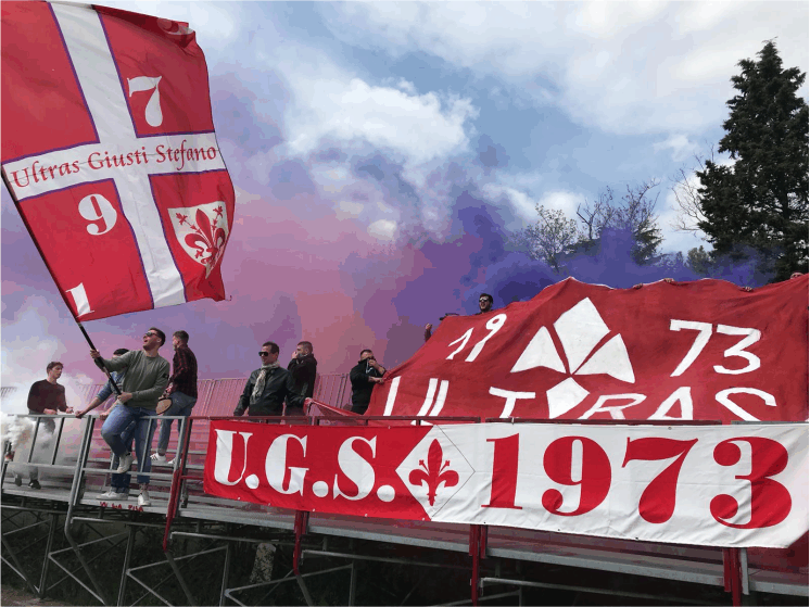 bandierone Ultras Giusti Stefano bandierone Ultras Giusti Stefano