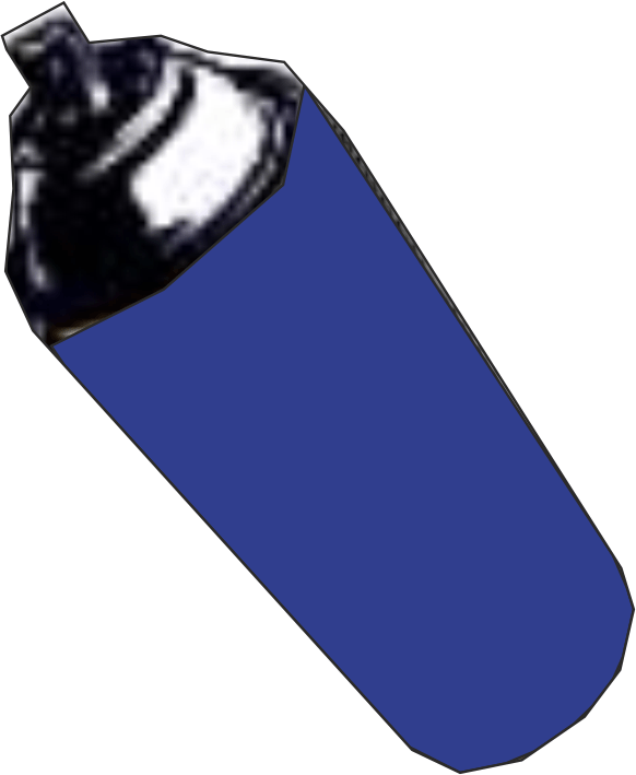 bomboletta spray blu royal per STRISCIONI FAI DA TE in TNT di colore bianco bomboletta spray blu royal per striscioni fai da te di colore bianco