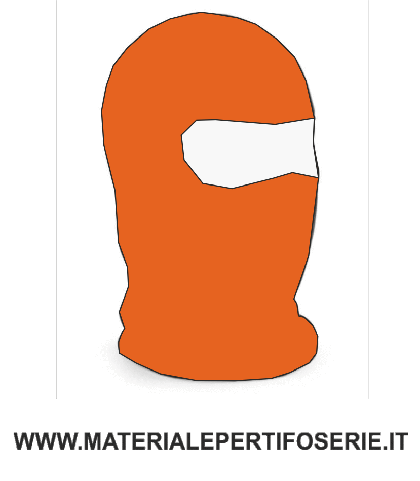 passamontagna arancio passamontagna arancio