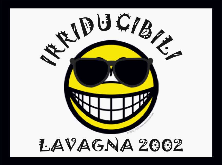 stendardo irriducibili Lavagna stendardo irriducibili Lavagna
