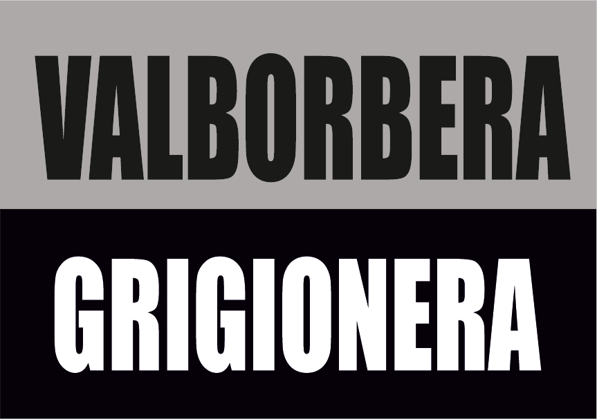 STENDARDi a 2 aste personalizzati val Borbera grigio nera STENDARDI a 2 aste val borbera grigio nera
