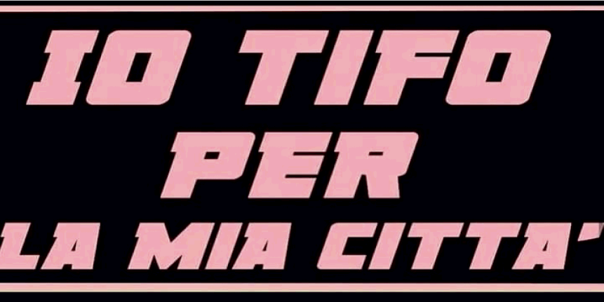 Striscione da stadio personalizzato palermo Striscione da stadio palermo