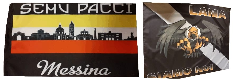 bandiere per tifosi piccole quantità bandiere per tifosi piccole quantità
