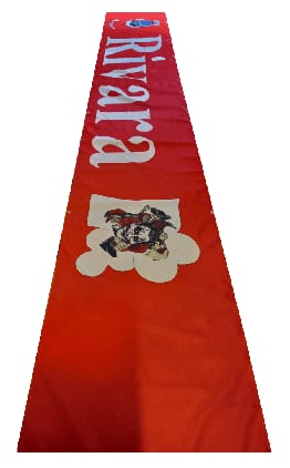 striscione da stadio personalizzato rivara striscione da stadio rivara