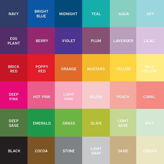 palette colori palette colori