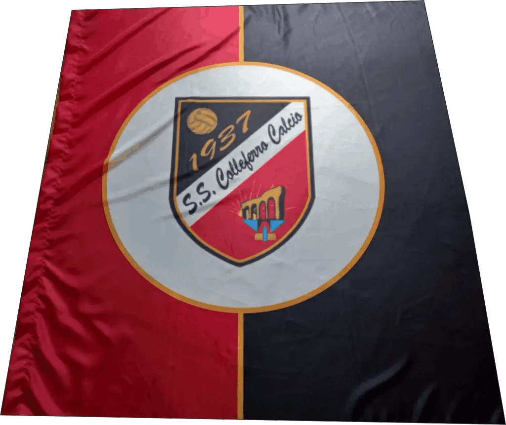 bandiera da stadio Colleferro Calcio personalizzata bandiera da stadio Colleferro Calcio