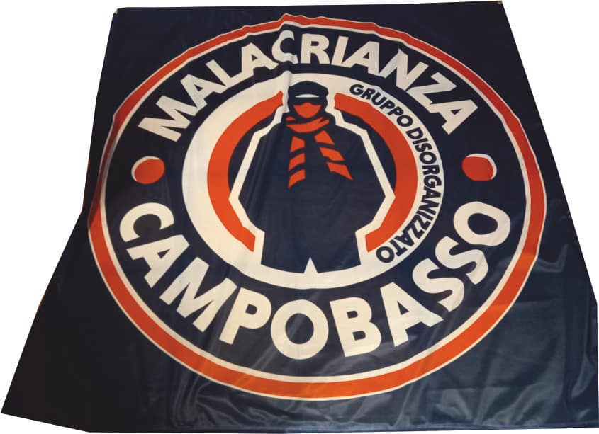 Stendardo Ultras Malacrianza Campobasso Personalizzato Stendardo Ultras Malacrianza Campobasso