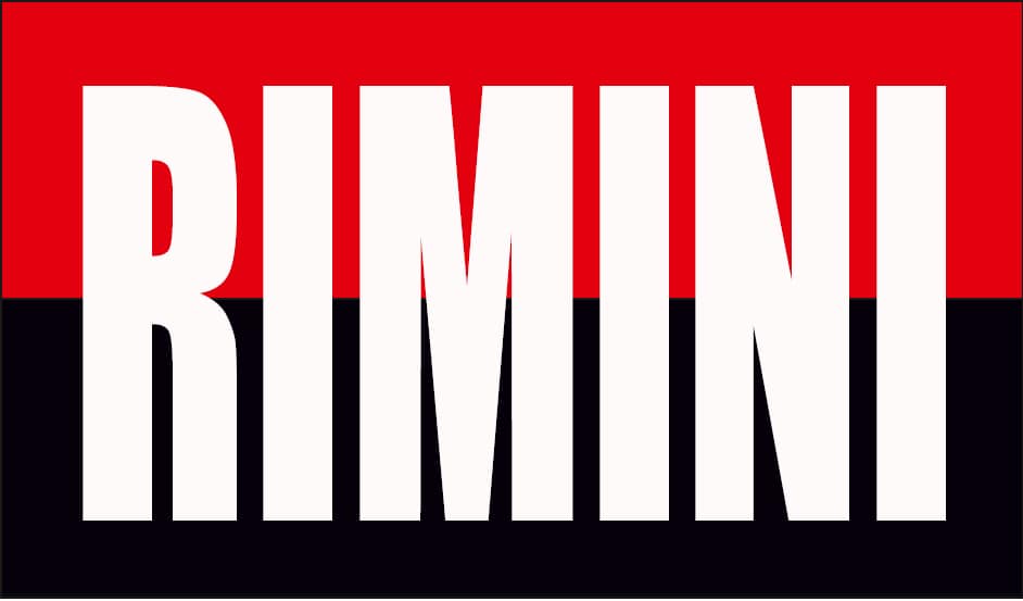 Stendardo a Due Aste Milan Club Rimini Personalizzato Stendardo a Due Aste Milan Club Rimini