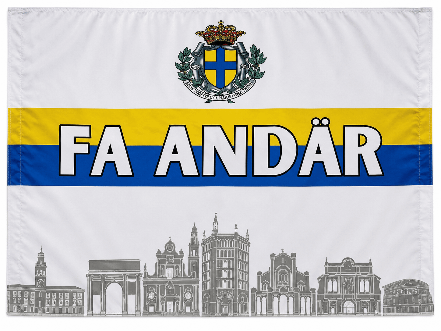stendardi - 2 aste ultras Parma stendardi - 2 aste Parma