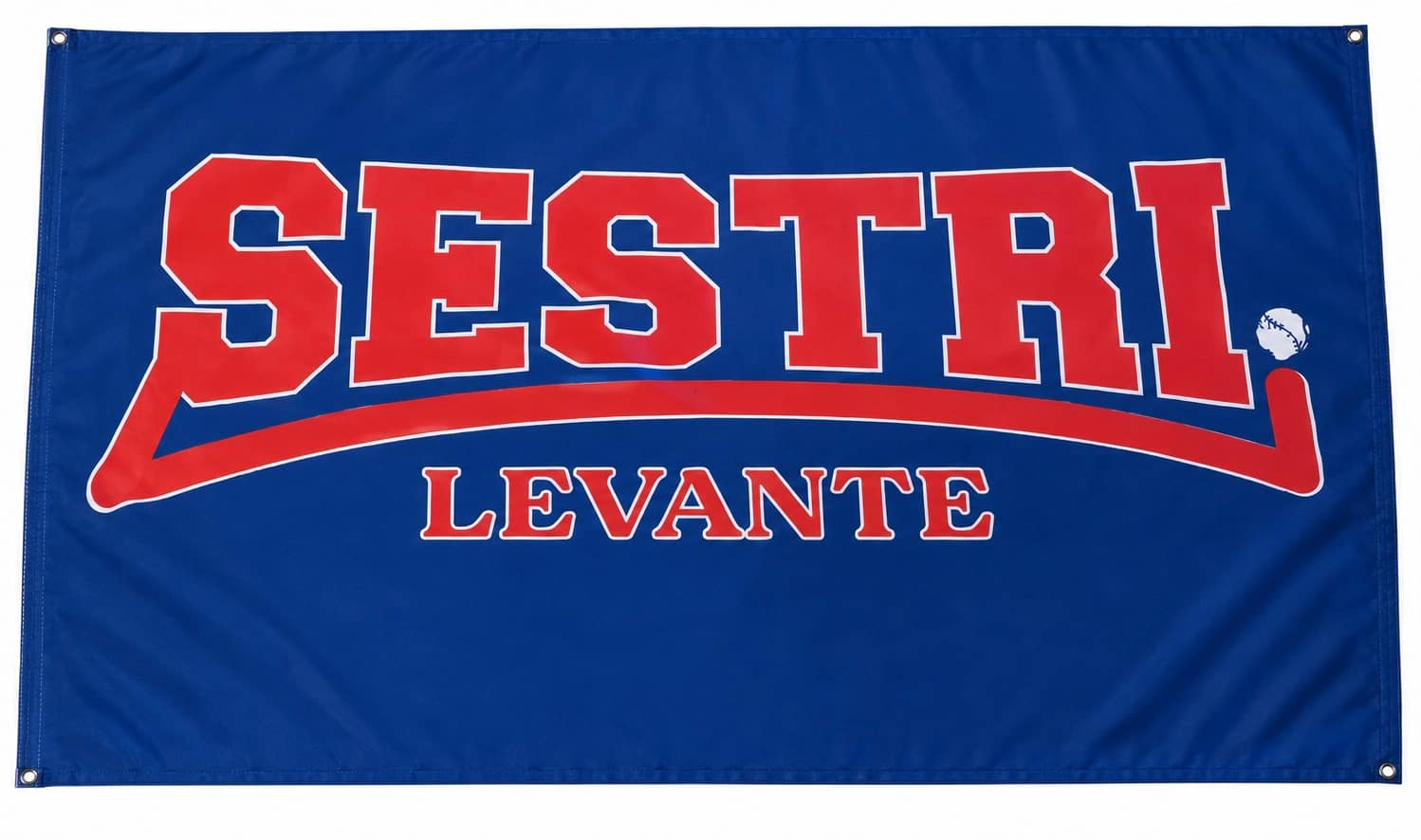 STENDARDI A 2 ASTE SESTRI LEVANTE BLU STENDARDI A 2 ASTE SESTRI LEVANTE