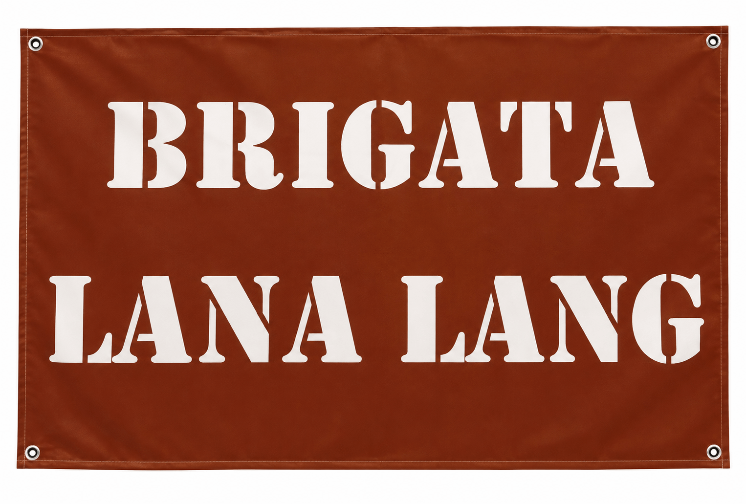 STENDARDO stadio personalizzato BRIGATA LANA LANG STENDARDO stadio BRIGATA LANA LANG