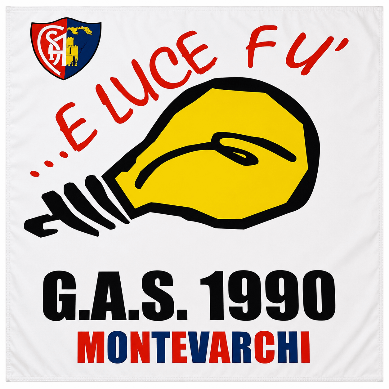 stendardo stadio gas PERSONALIZZATO stendardo stadio gas