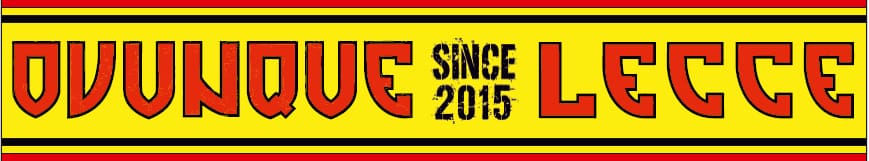 Striscione Ultras Ovunque Lecce Personalizzato Striscione Ultras Ovunque Lecce