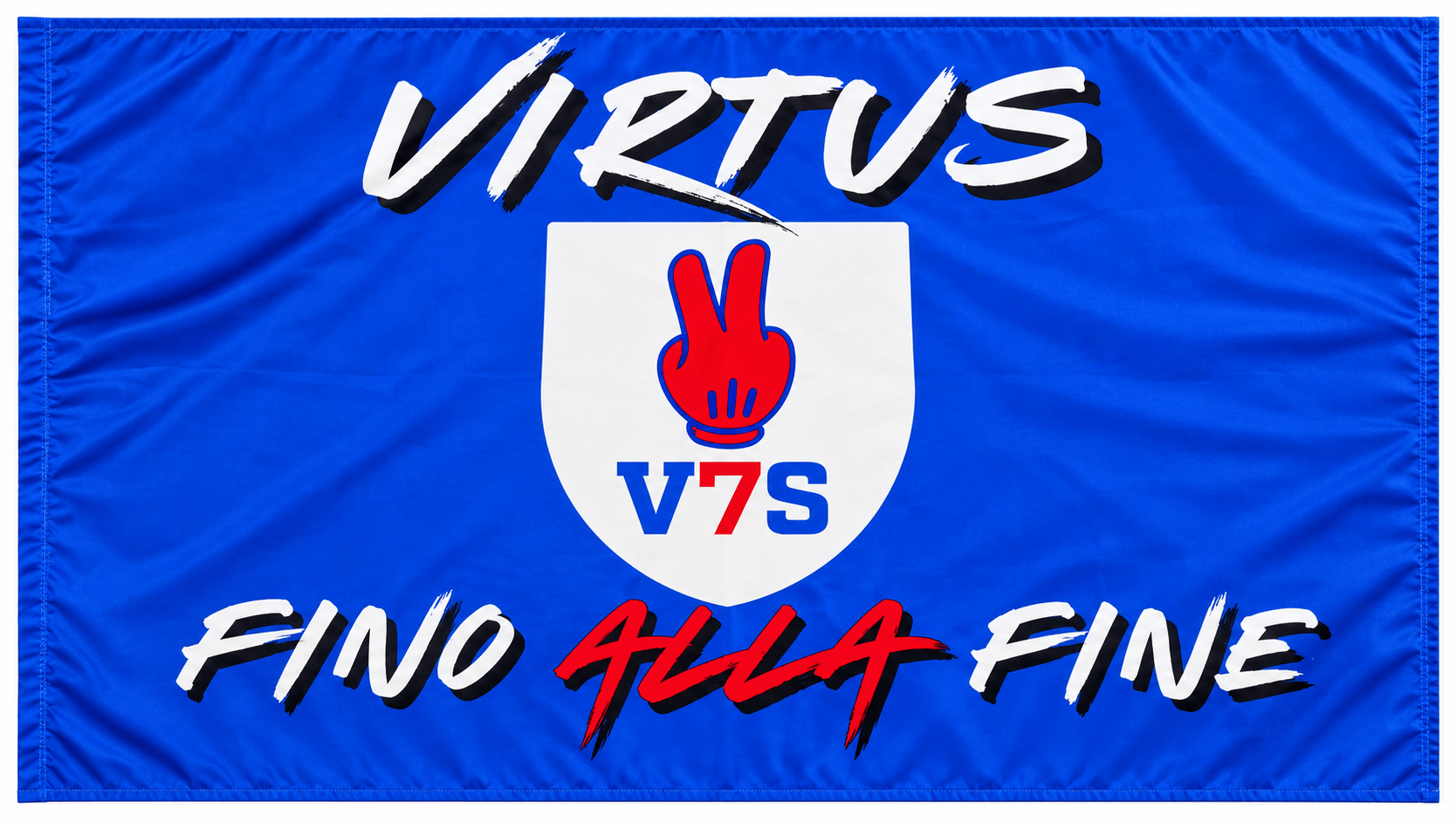 Bandiera da Stadio Virtus Sette Stelle Calcio Bandiera da Stadio Virtus Sette Stelle