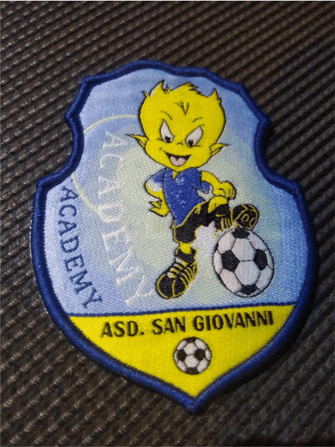 patch con contorno in rilievo san giovanni patch con contorno in rilievo san giovanni