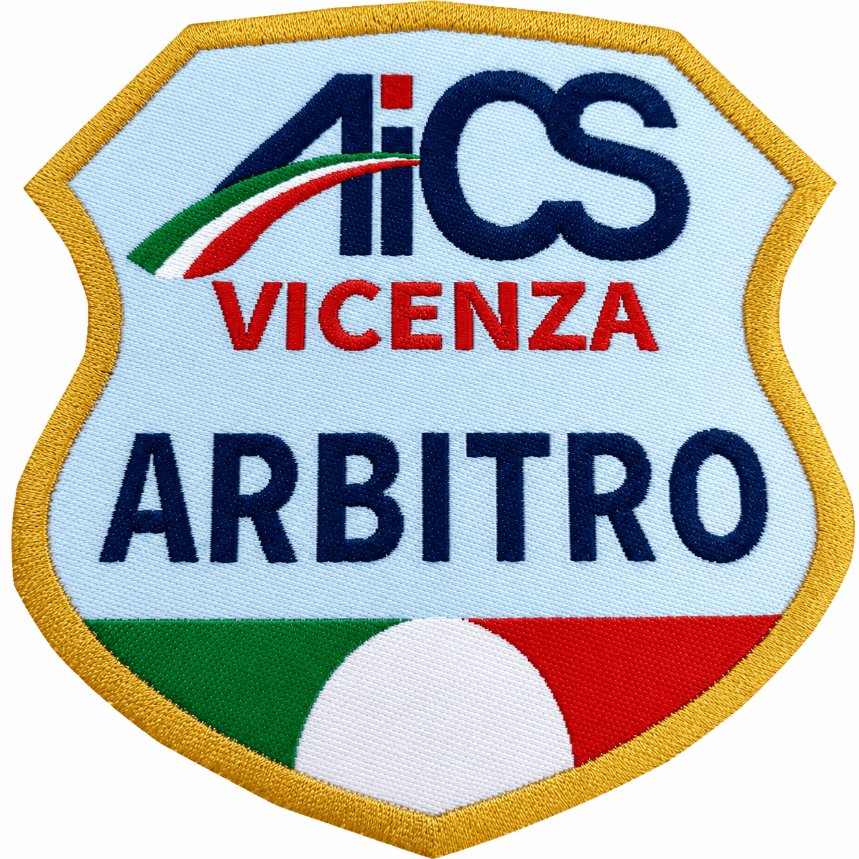 patch sagomate personalizzate arbitri BIANCA patch sagomate personalizzate arbitri