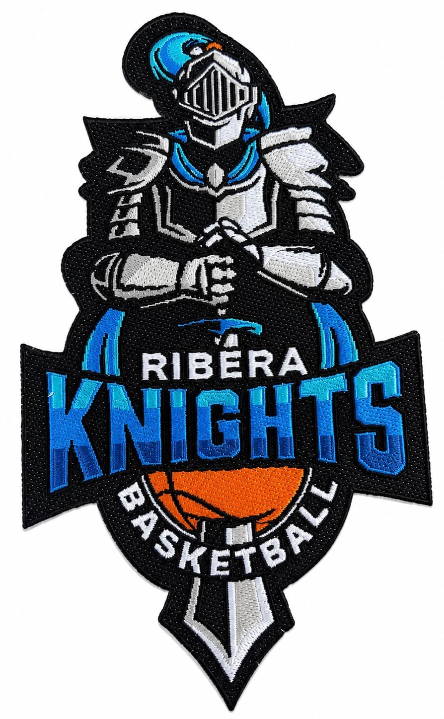 patch sagomate ribera knights patch sagomate ribera