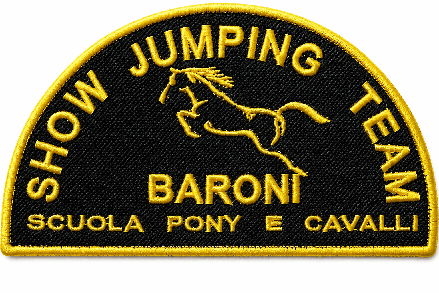 patch termoadesiva ricamata baroni nera patch termoadesiva ricamata baroni