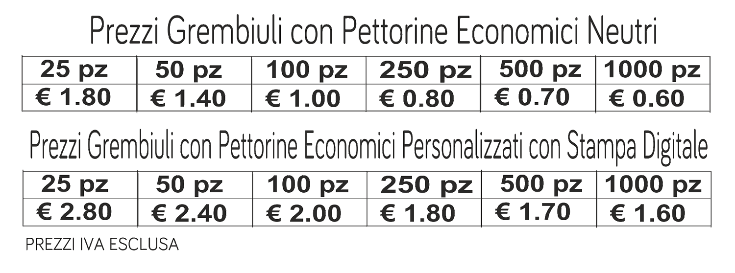 prezzi grembiuli con pettorina economici prezzi grembiuli con pettorina economici