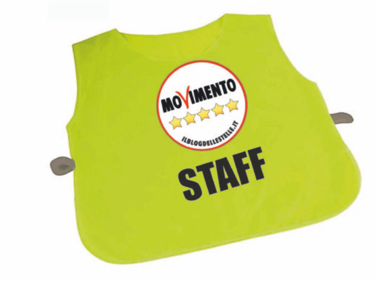 pettorine per partiti politici personalizzate 5 stelle pettorine per partiti politici 5 stelle