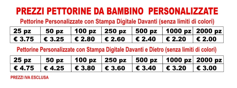 prezzi bimbo personalizzate prezzi bimbo personalizzate