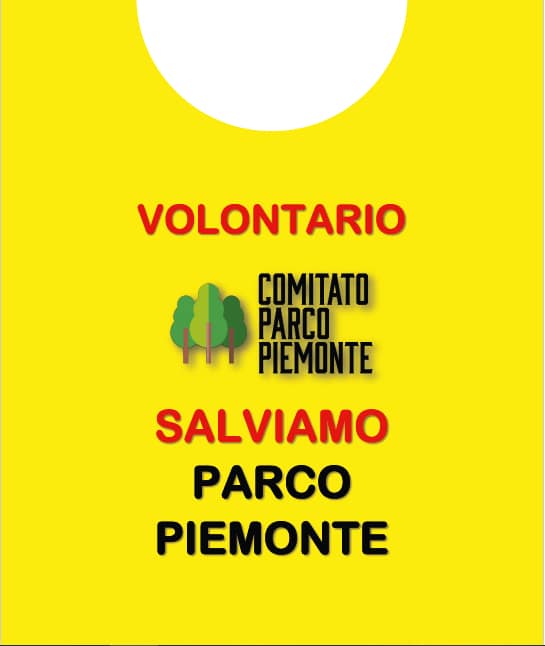 pettorina salviamo parco piemonte pettorina salviamo parco piemonte