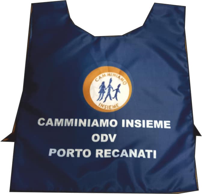 Pettorina Staff Camminiamo insieme Porto Recanati Pettorina Staff Camminiamo insieme