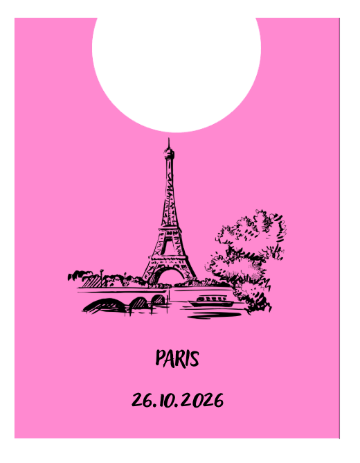 Pettorina Da Bambino PARIGI rosa Pettorina Da Bambino PARIGI